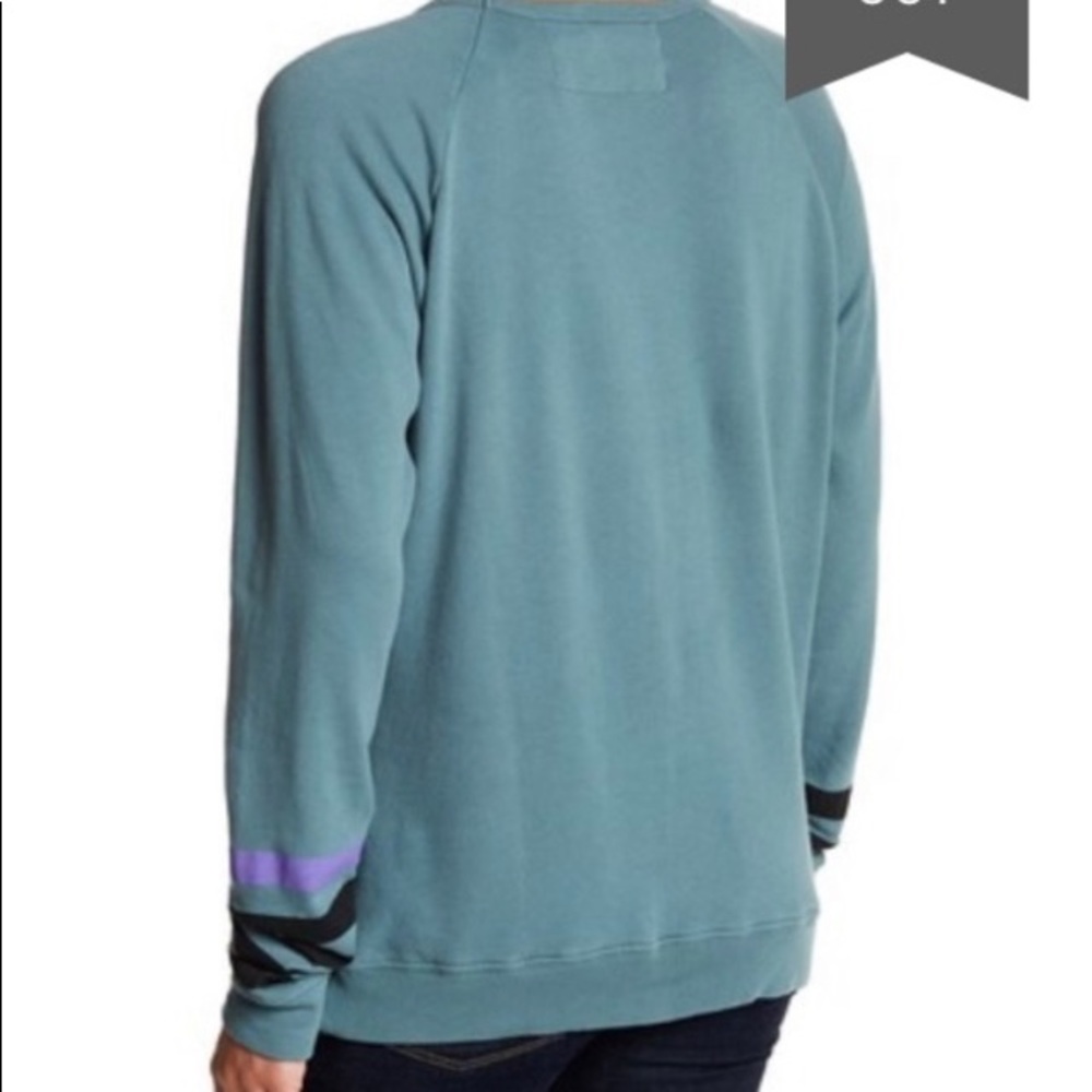 Freecity Raglan Sweatshirt.  Size Small. - Picture 2 of 4